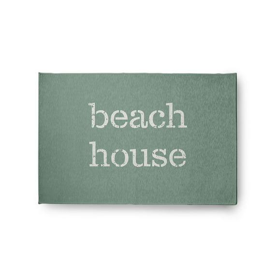 Simply Daisy 2' x 3' Beach House Nautical Chenille Rug, Sage