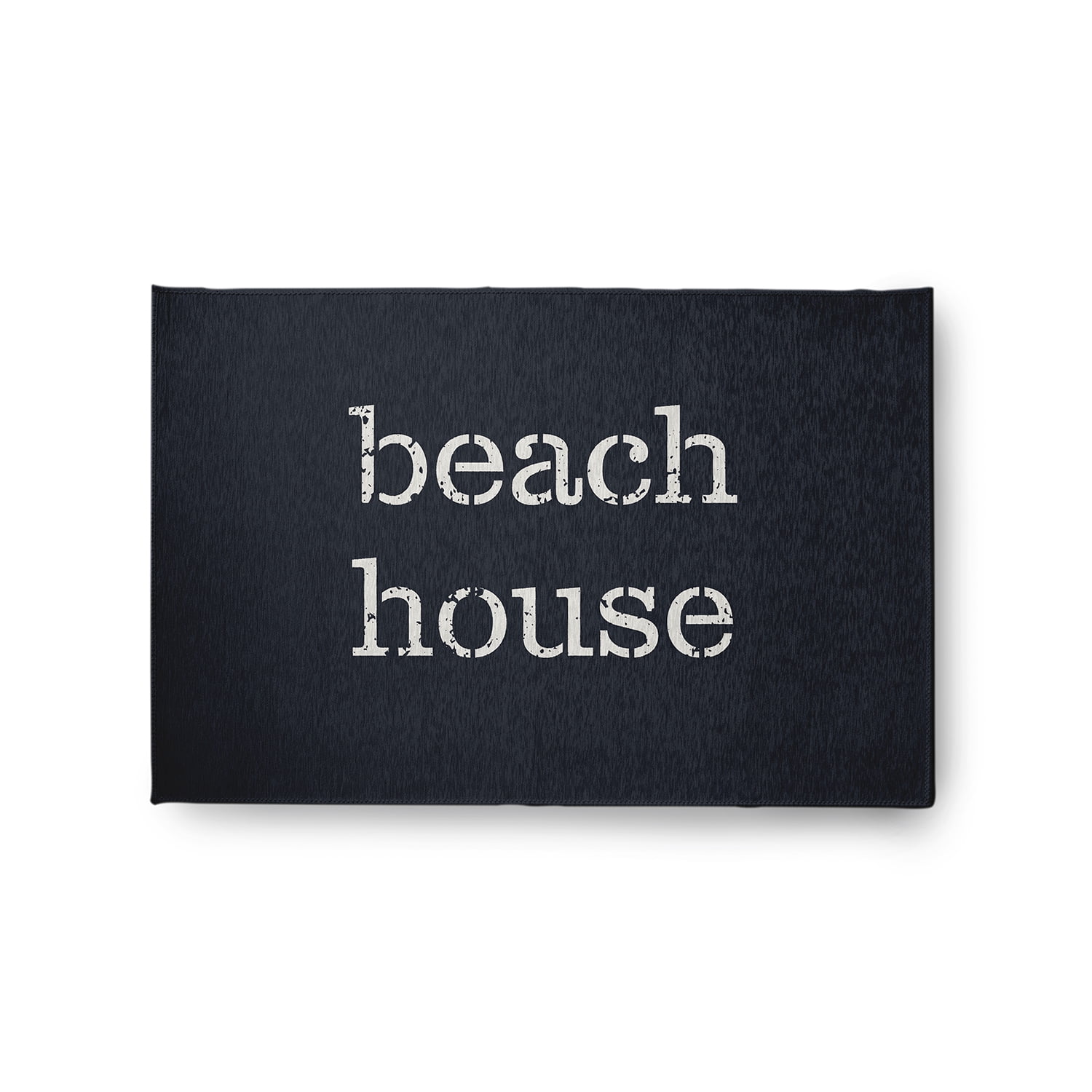 Simply Daisy 2' x 3' Beach House Nautical Chenille Rug, Shark Blue