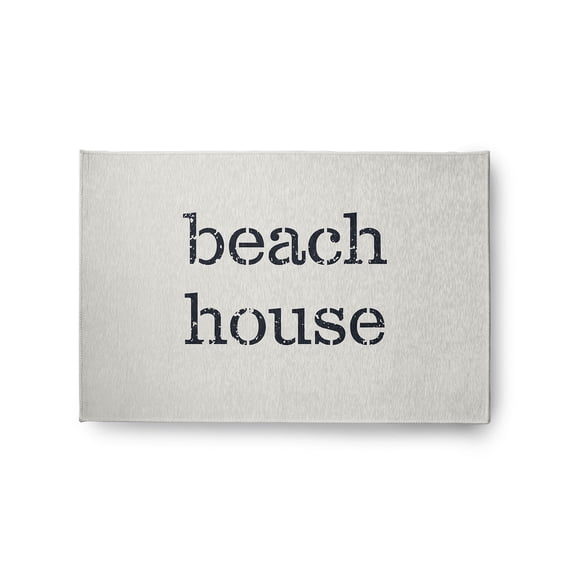 Simply Daisy 2' x 3' Beach House Nautical Chenille Rug, White