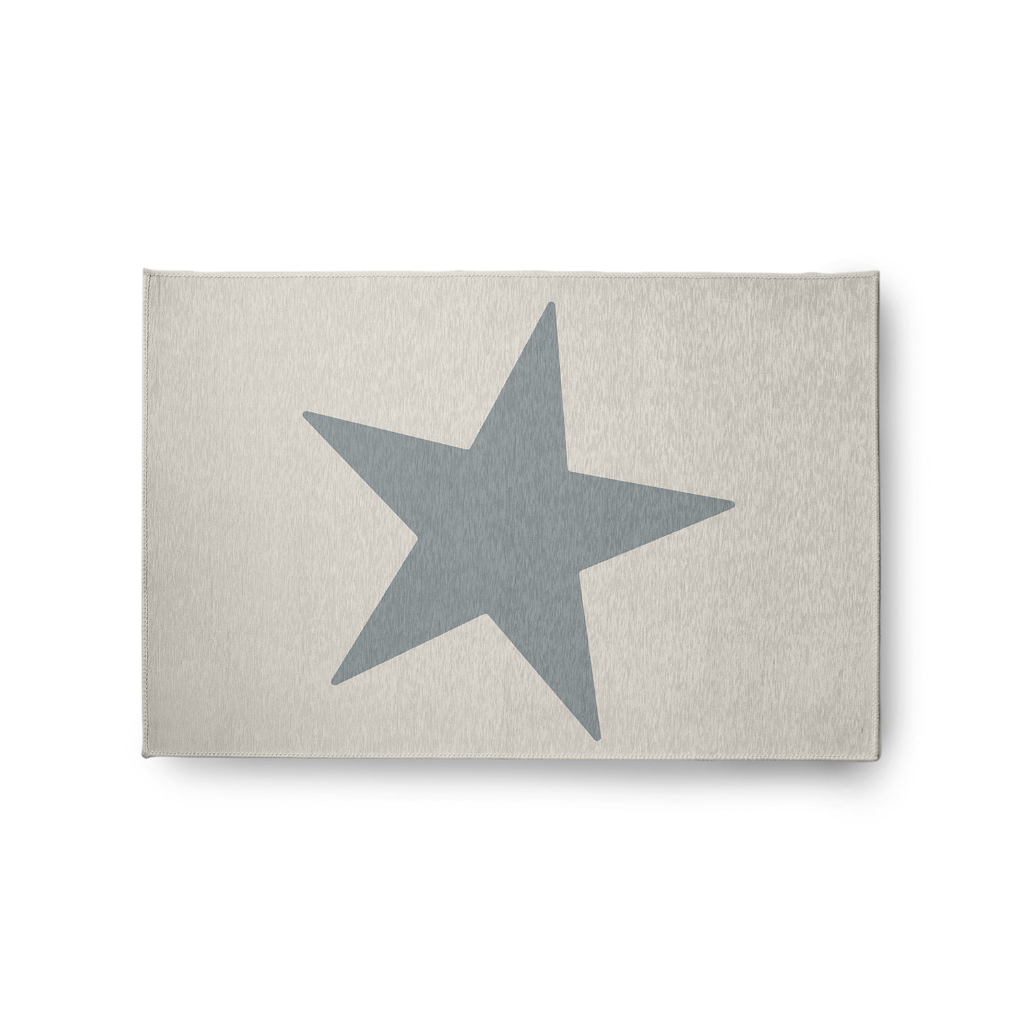 Simply Daisy 2' x 3' Big Star Chenille Rug, Dusty Smoke