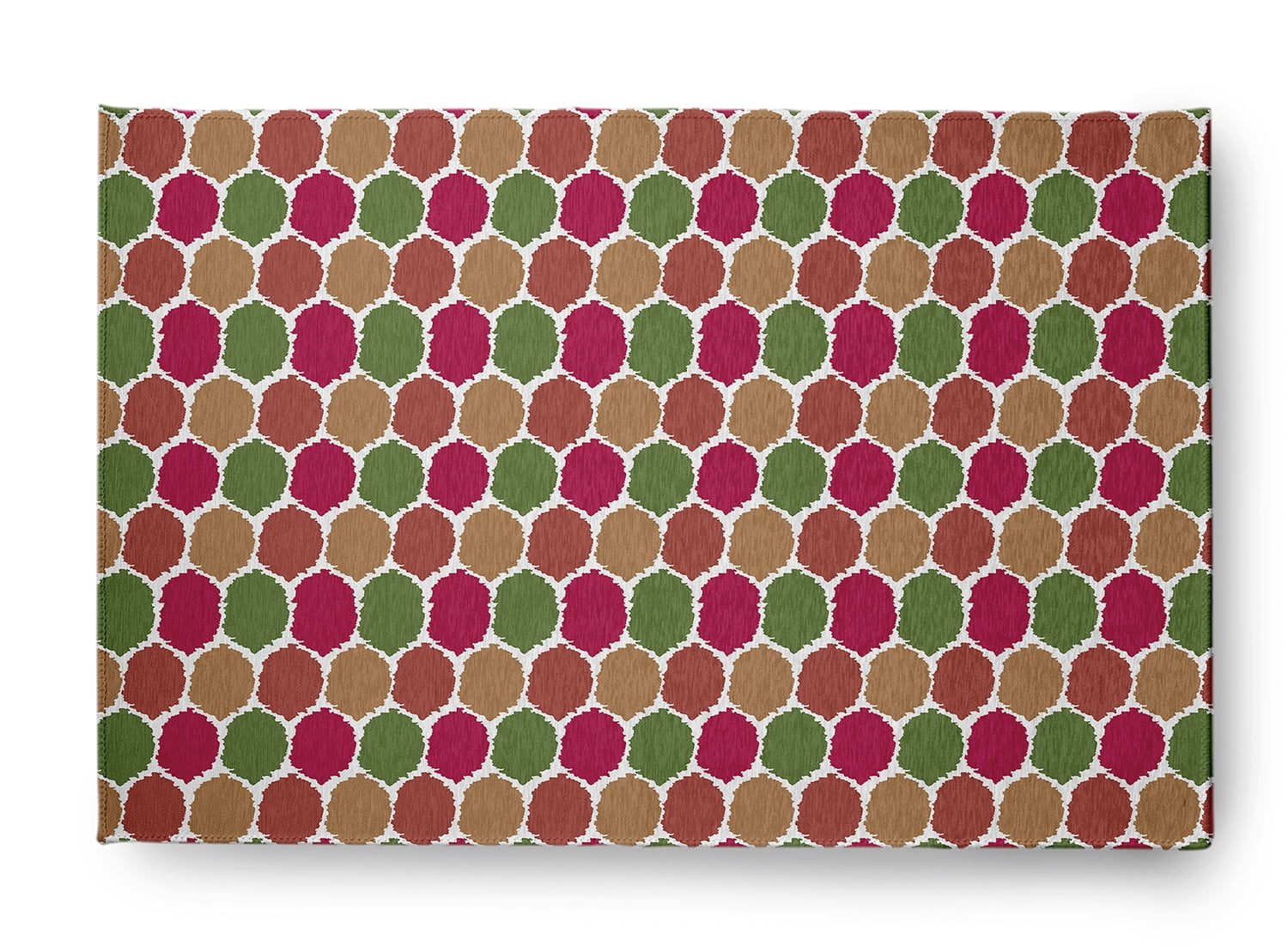Simply Daisy 2' x 3' Burnt Orange Geometric Rug