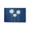 thumbnail image 1 of Simply Daisy 2' x 3' Dark Cobalt Blue Floral Print Spring Chenille Indoor/Outdoor Rug, 1 of 3