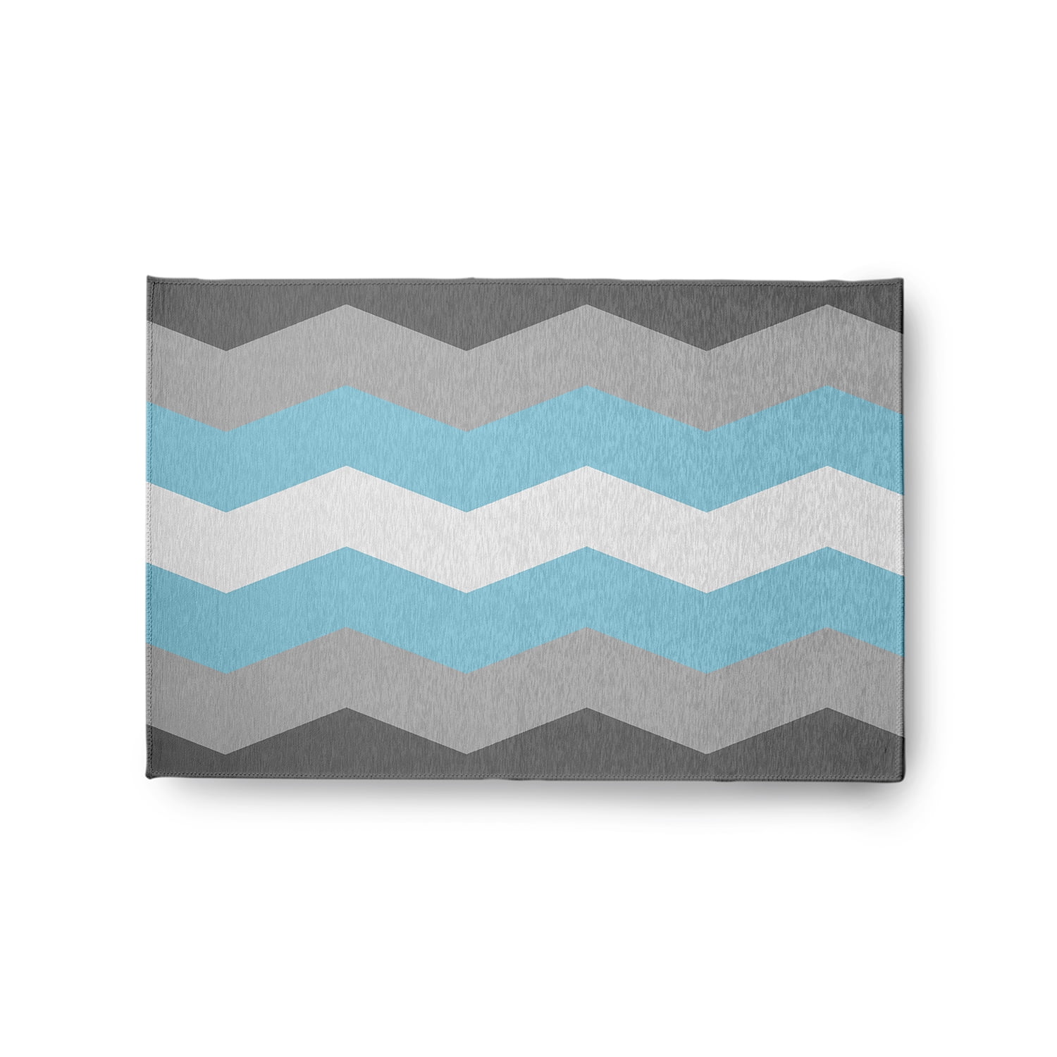 Simply Daisy 2' x 3' Demi Boy Chevron Demi Boy Chevron Chenille Indoor/Outdoor Rug