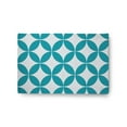thumbnail image 1 of Simply Daisy 2' x 3' Explorer Blue Eye Opener Spring Chenille Rug, 1 of 5