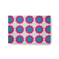 Simply Daisy 2' x 3' Explorer Blue Pan Bubbles Spring Chenille Indoor/Outdoor Rug