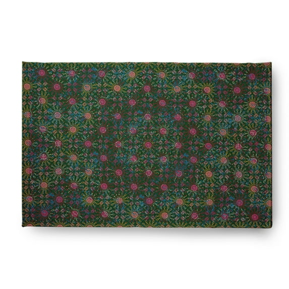 Simply Daisy 2' x 3' Forest Layered Sun Tile Rug