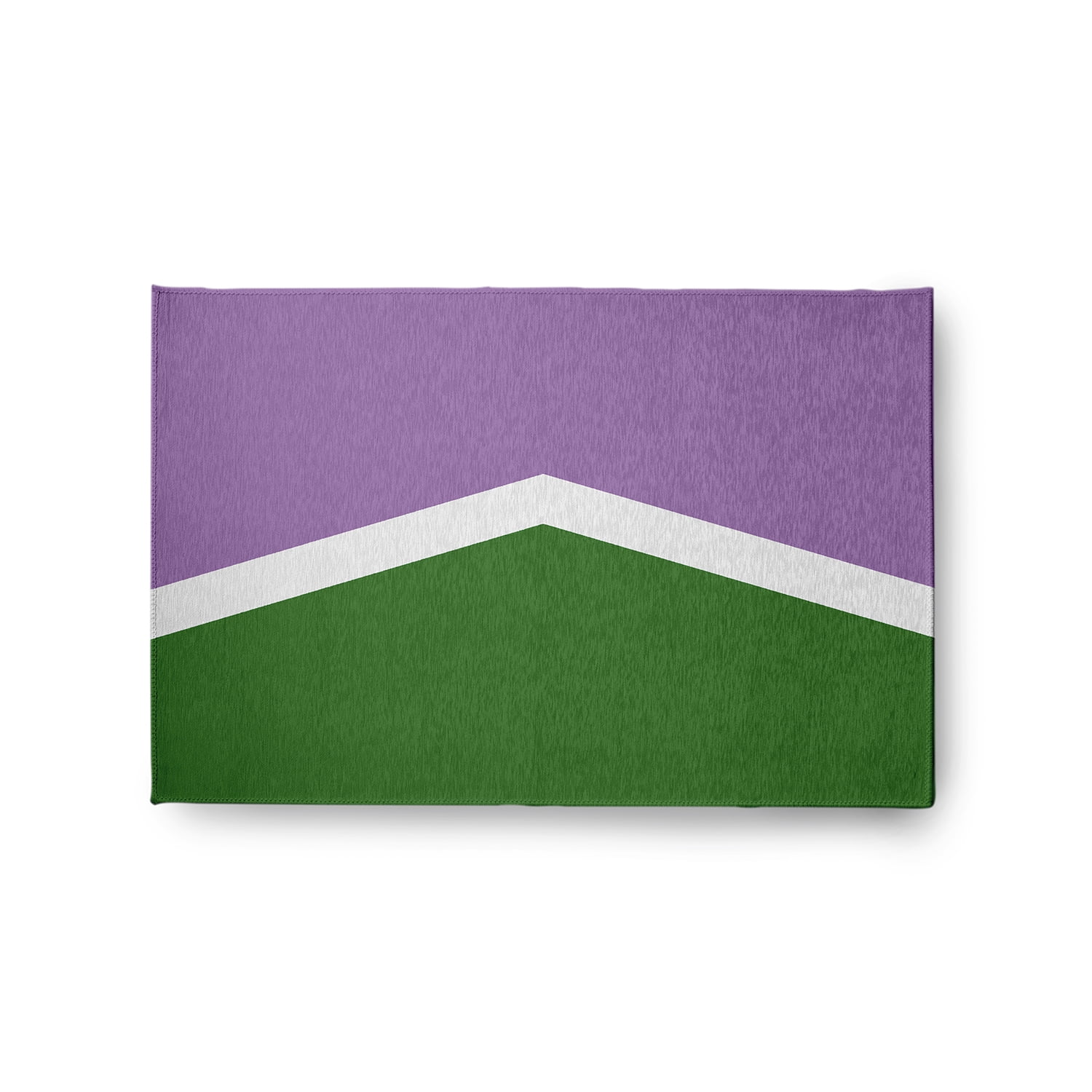 Simply Daisy 2' x 3' Genderqueer Chevron Genderqueer Chevron Chenille Indoor/Outdoor Rug