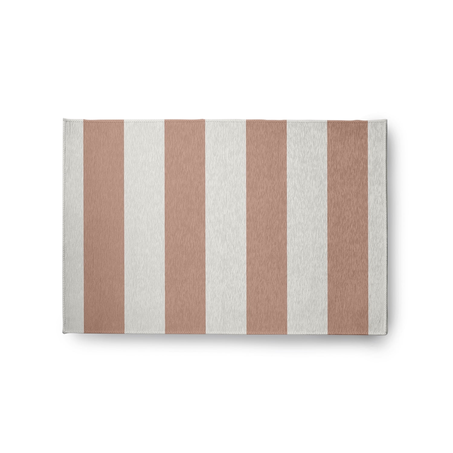 Simply Daisy 2' x 3' Graduated Stripe Chenille Rug, Mauve