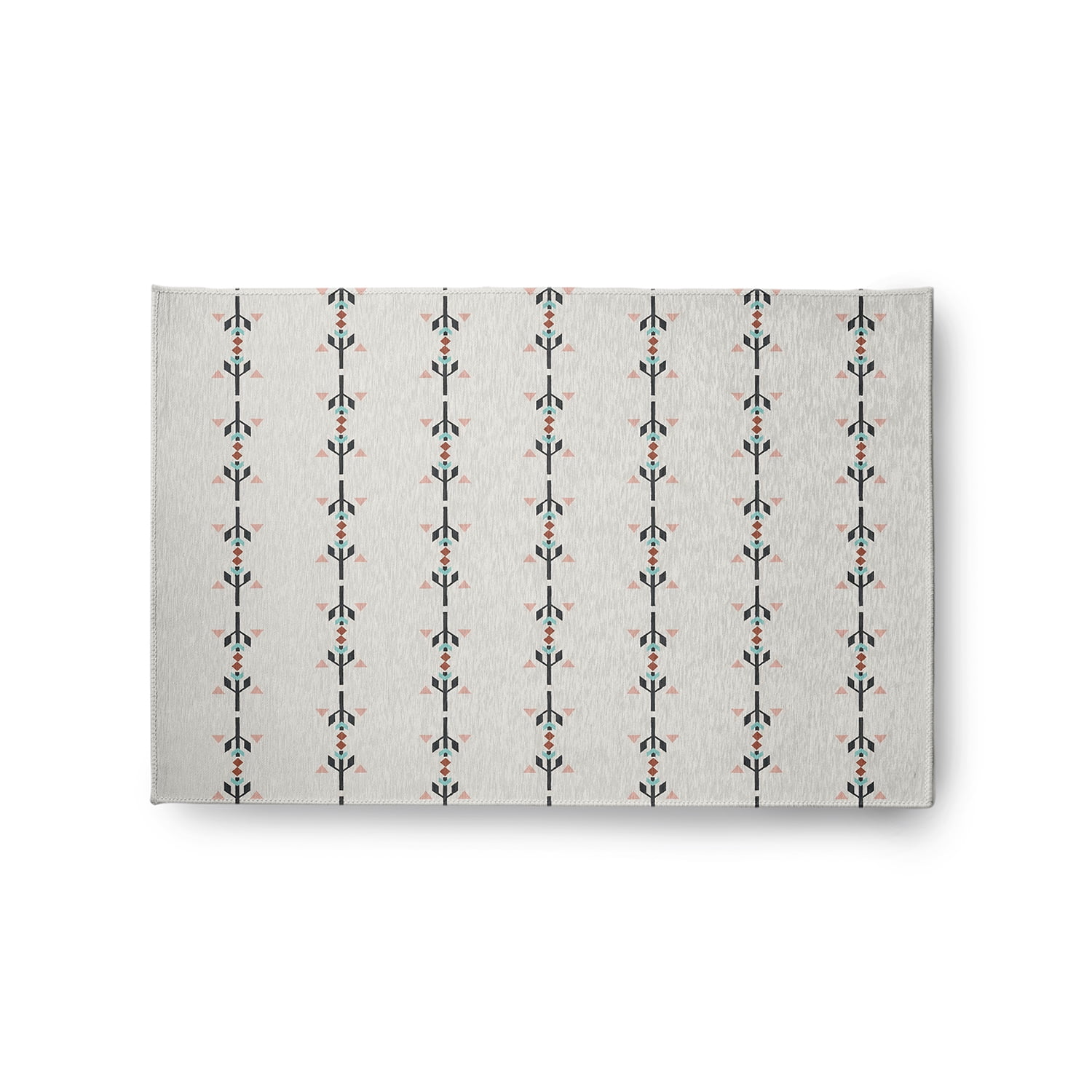 Simply Daisy 2' x 3' Grey Jodhpur Stripe Spring Chenille Rug