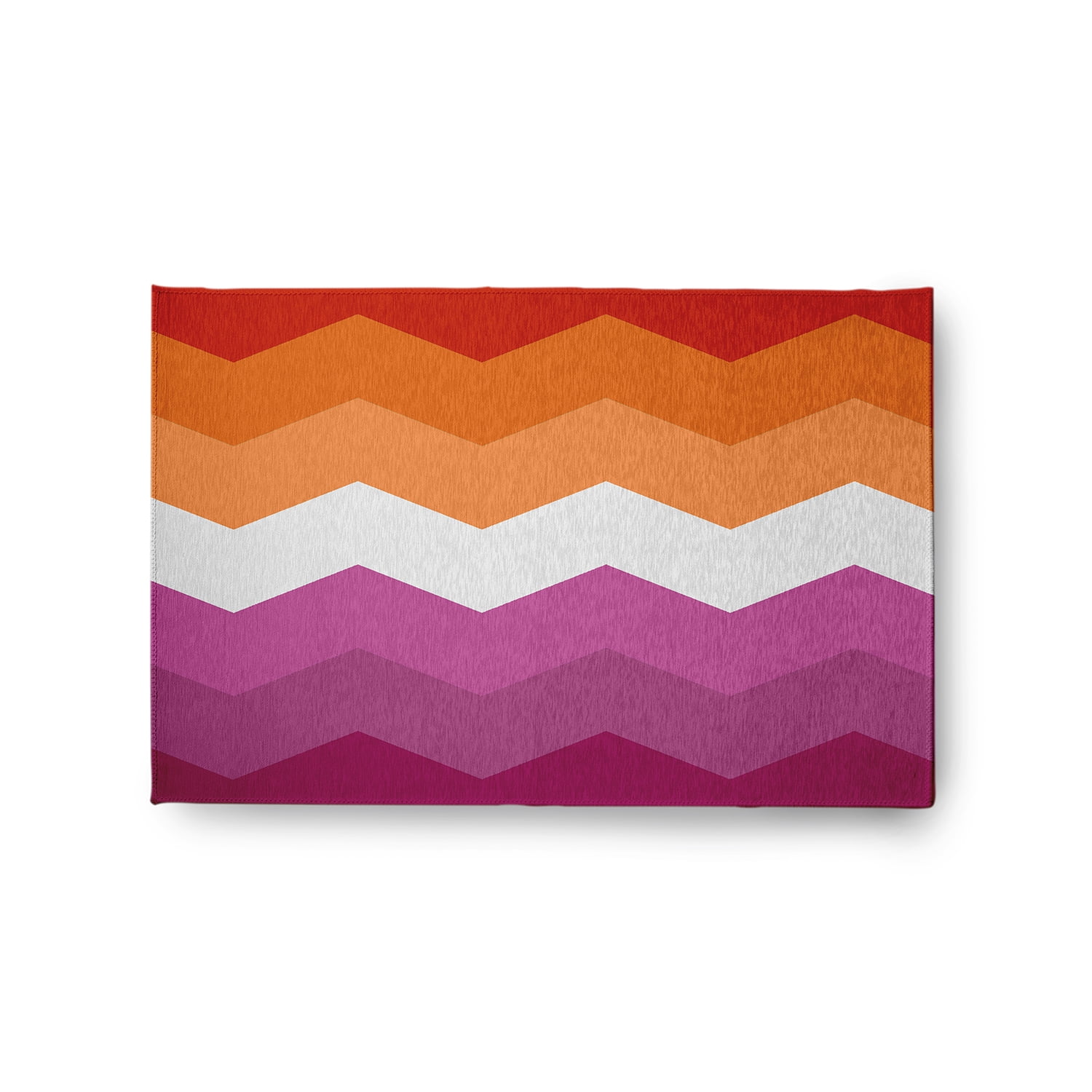 Simply Daisy 2' x 3' Inclusive Lesbian Chevron Chenille Rug