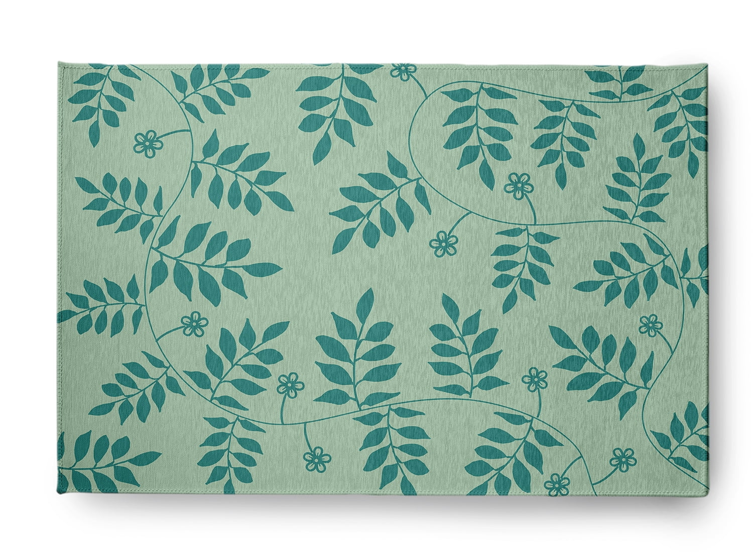 Simply Daisy 2' x 3' Jade Fern FrondsIndoor/outdoor Rug