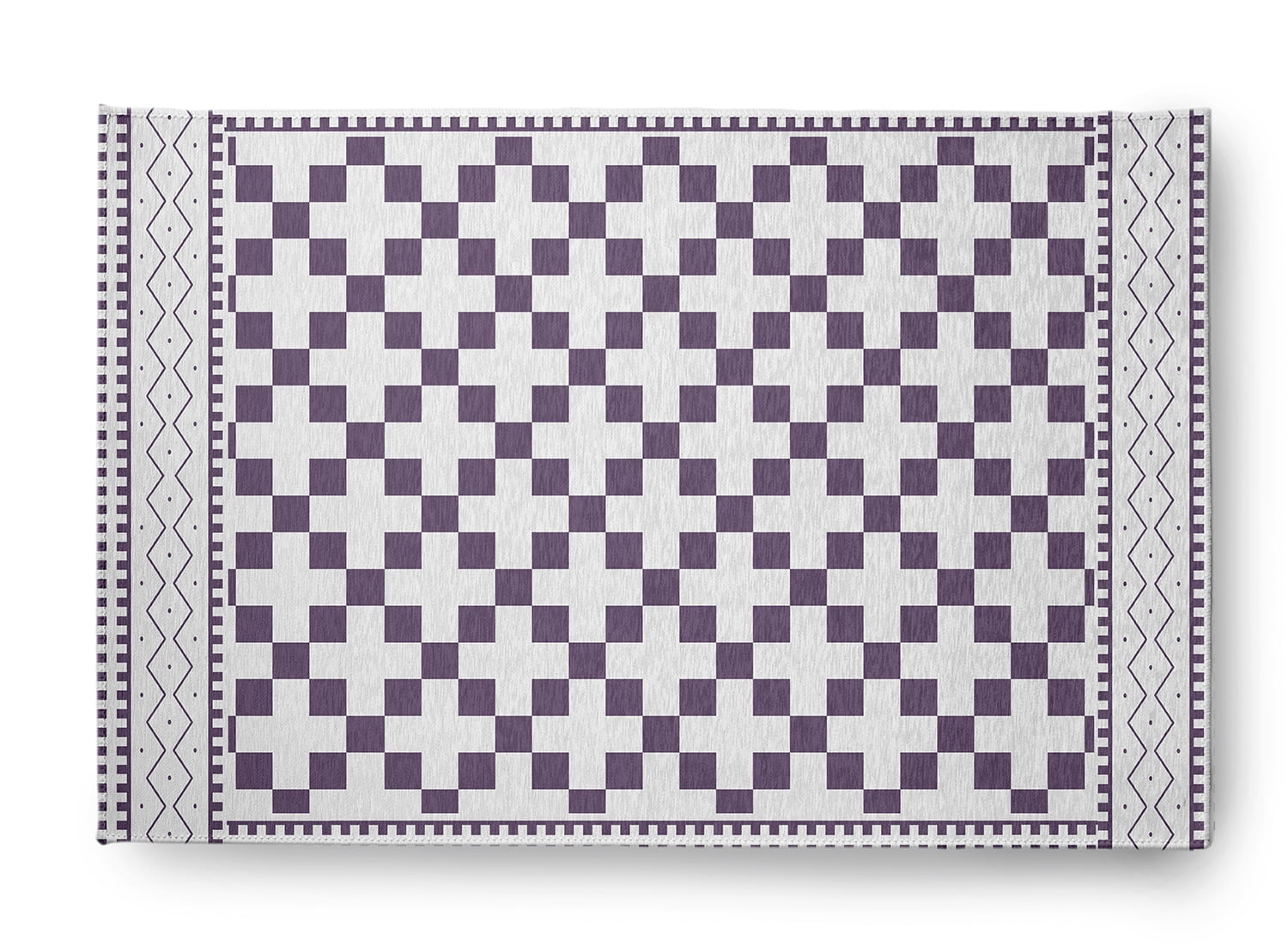 Simply Daisy 2' x 3' Larkspur Cross and Squares Rug