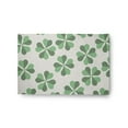 thumbnail image 1 of Simply Daisy 2' x 3' Laurel Tree Green Lucky Patch St. Patrick's Day Chenille Rug, 1 of 1