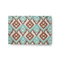 thumbnail image 1 of Simply Daisy 2' x 3' Light Blue Hipster Spring Chenille Indoor/Outdoor Rug, 1 of 3