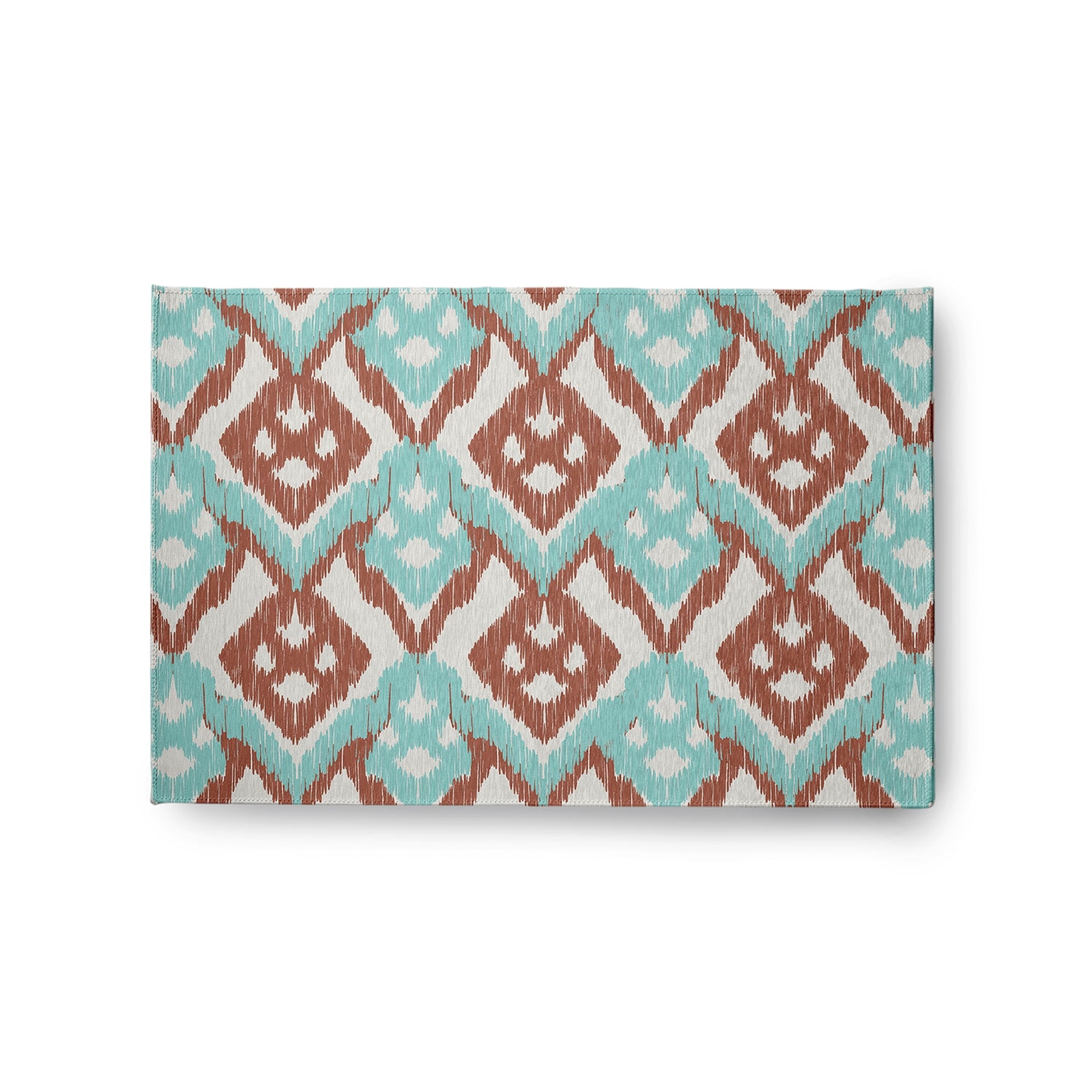 Simply Daisy 2' x 3' Light Blue Hipster Spring Chenille Rug