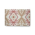 thumbnail image 1 of Simply Daisy 2' x 3' Ligonberry Red Bombay Medallion Spring Chenille Rug, 1 of 5