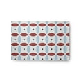thumbnail image 1 of Simply Daisy 2' x 3' Ligonberry Red Geometric Spring Chenille Indoor/Outdoor Rug, 1 of 3