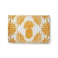 thumbnail image 1 of Simply Daisy 2' x 3' Mango Pineapple Leaves Spring Chenille Indoor/Outdoor Rug, 1 of 3