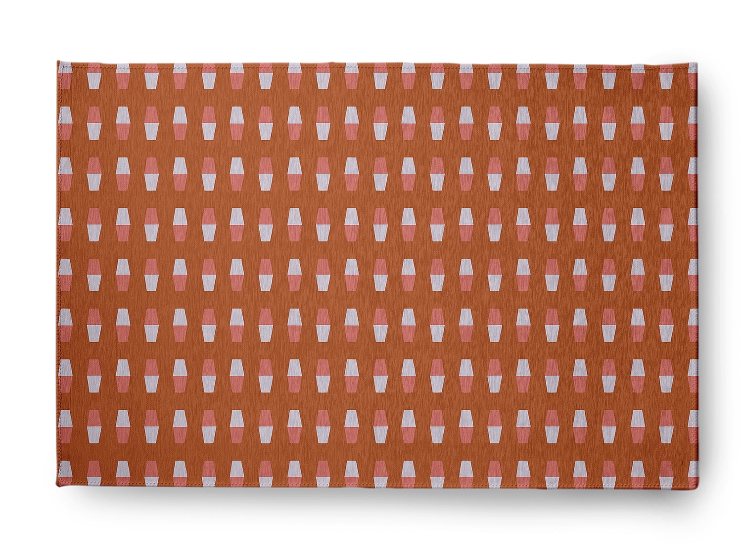 Simply Daisy 2' x 3' Nutmeg Bowling Pins Rug