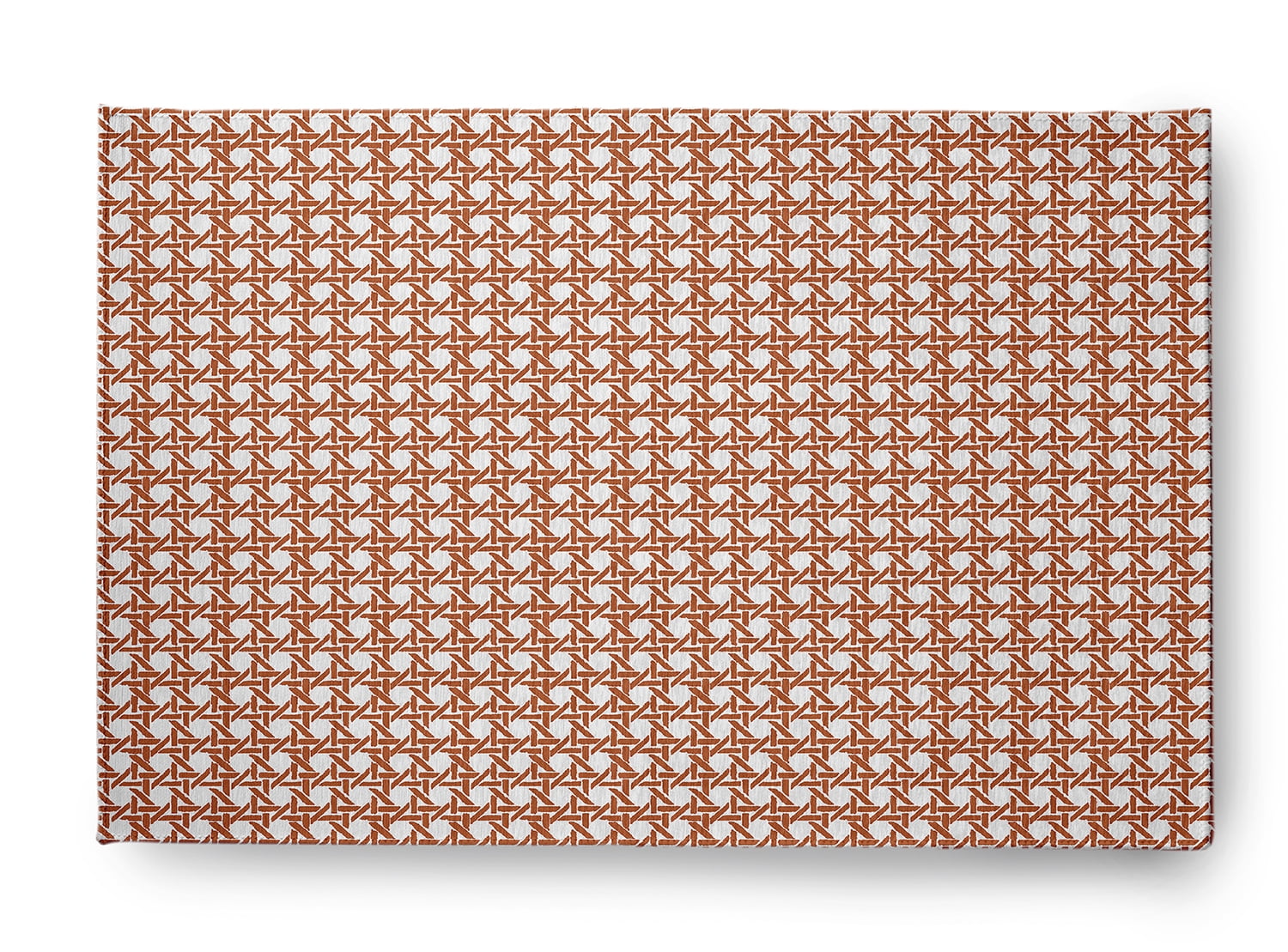 Simply Daisy 2' x 3' Nutmeg Rattan GeometricIndoor/outdoor Rug
