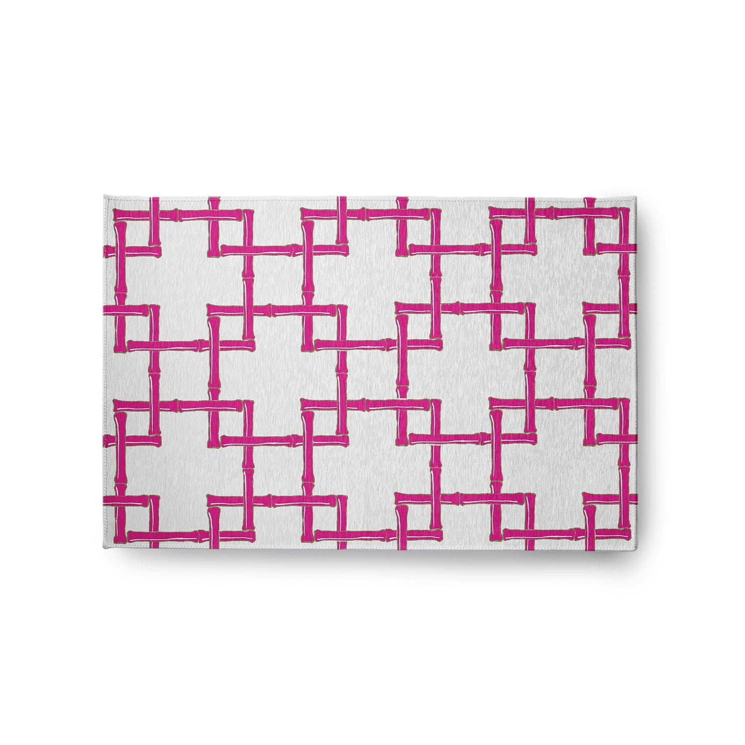 Simply Daisy 2' x 3' Orchid Bamboo Spring Chenille Rug