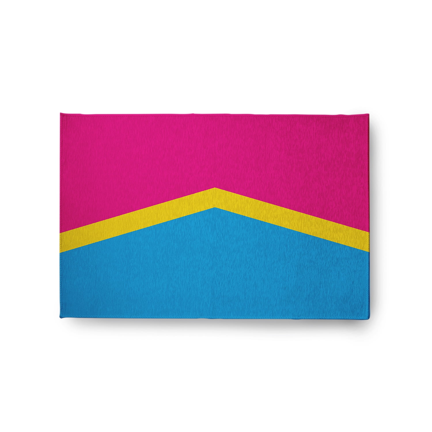 Simply Daisy 2' x 3' Pansexual Chevron Pansexual Chevron Chenille Indoor/Outdoor Rug