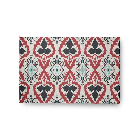Simply Daisy 2' x 3' Pepper Bombay Spring Chenille Rug