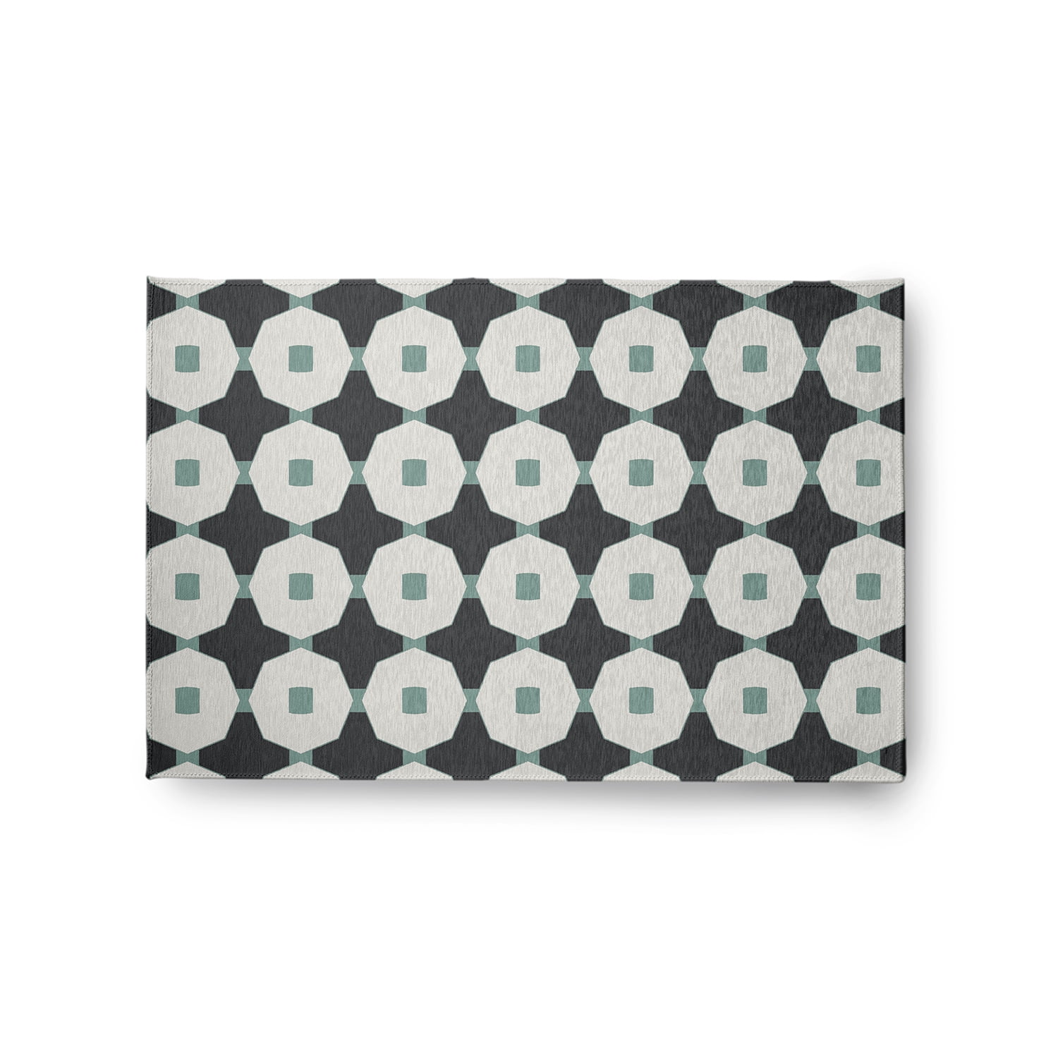 Simply Daisy 2' x 3' Pepper Button Up Spring Chenille Indoor/Outdoor Rug