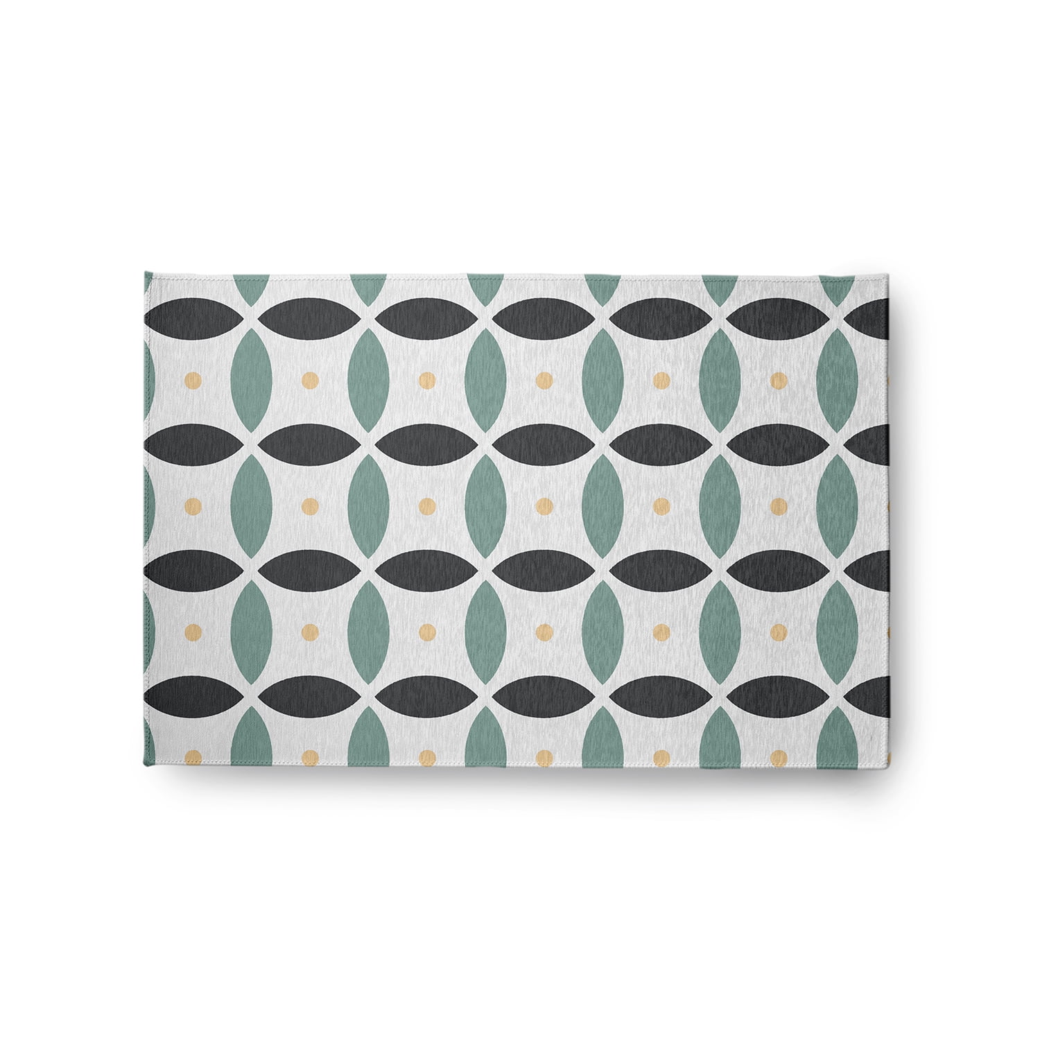 Simply Daisy 2' x 3' Pepper Geometric Spring Chenille Rug