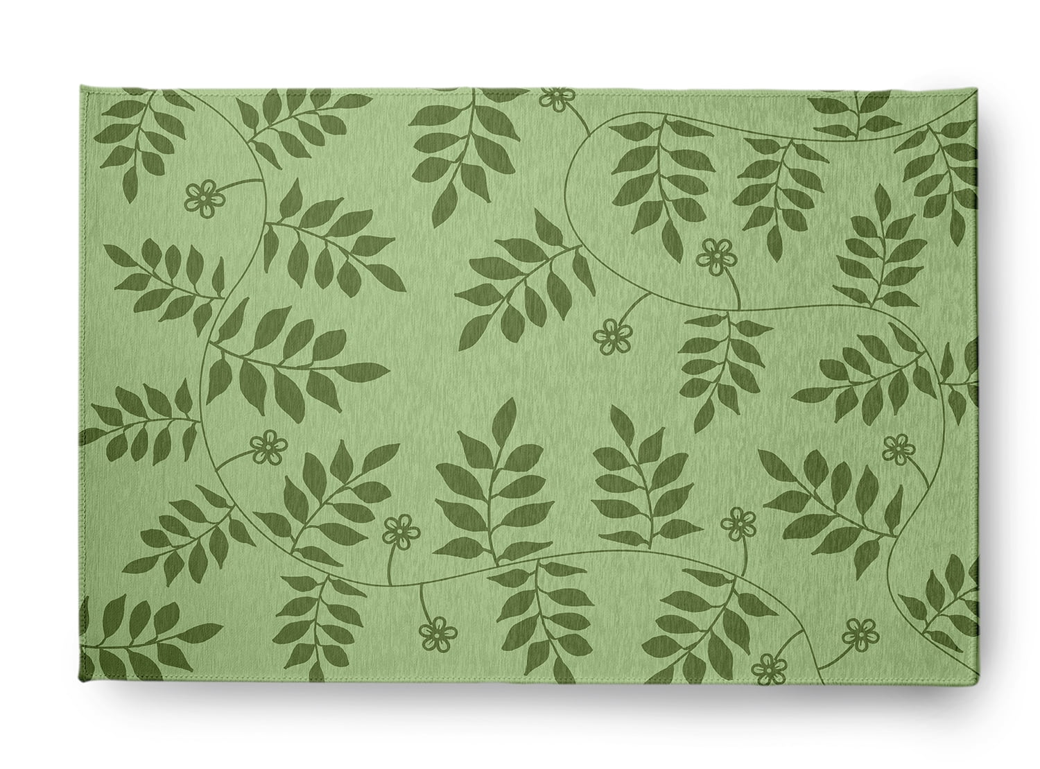 Simply Daisy 2' x 3' Scallion Fern Fronds Rug