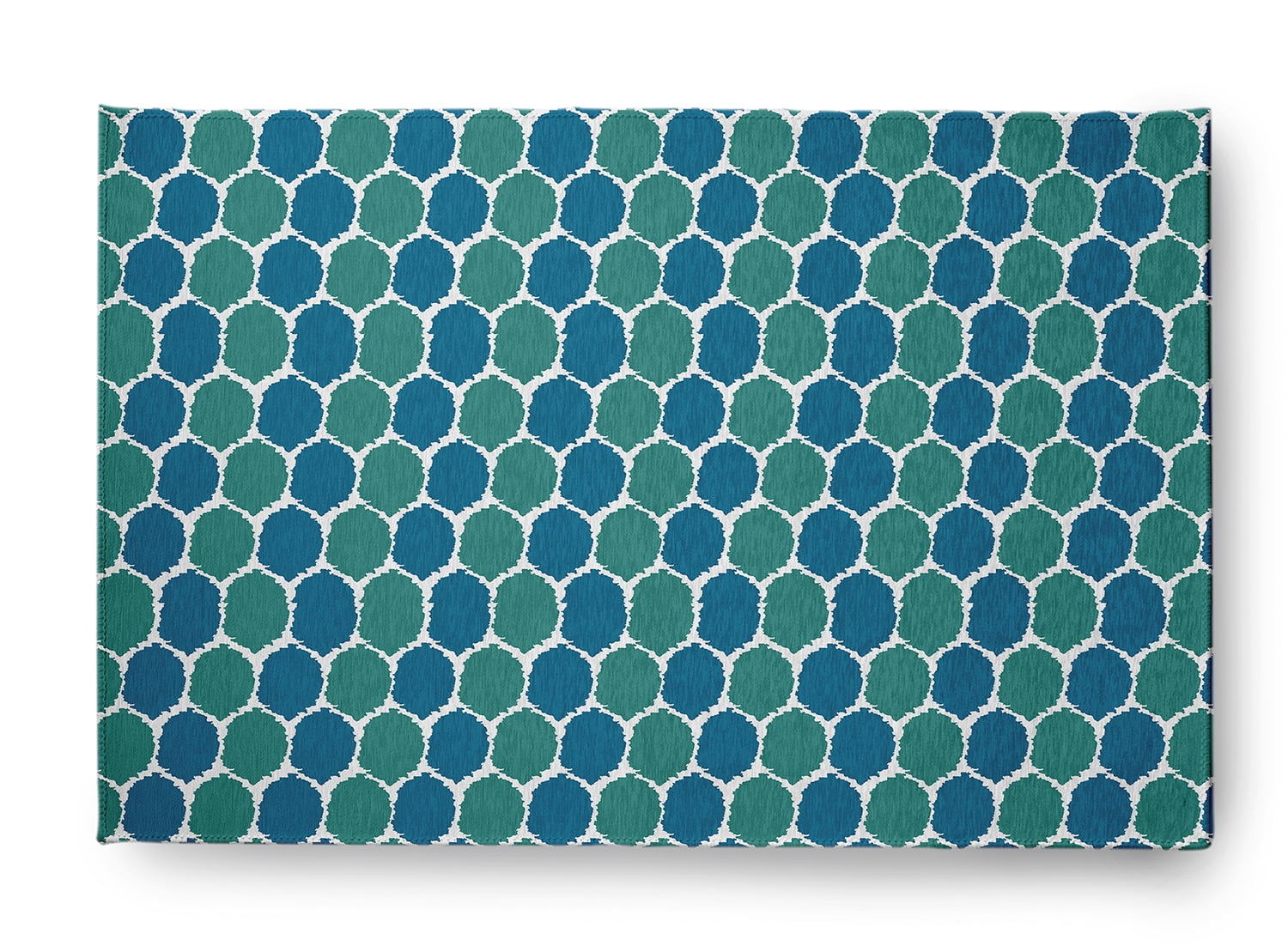 Simply Daisy 2' x 3' Unreal Teal Geometric Rug