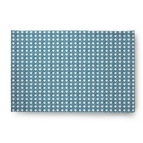 Simply Daisy 2' x 3' Unreal Teal Rattan GeometricIndoor/outdoor Rug