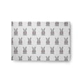 thumbnail image 1 of Simply Daisy 2' x 3' Wave Top Blue Bunny Fluffle Easter Chenille Rug, 1 of 5