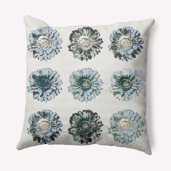Simply Daisy 20 in x 20 in Contemporary Polyester Throw Pillow