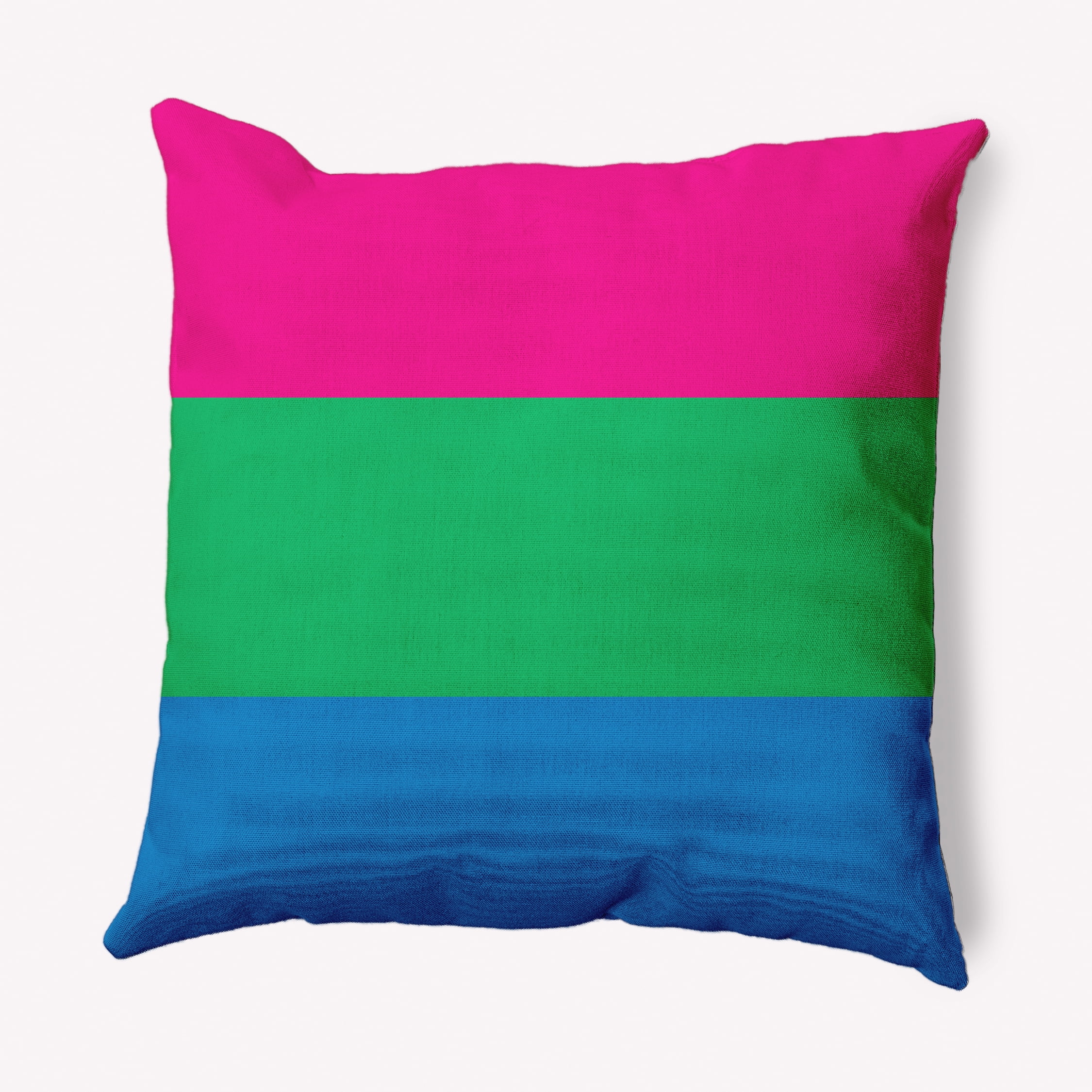 Simply Daisy 20 inch Polysexual Flag Outdoor Throw Pillow
