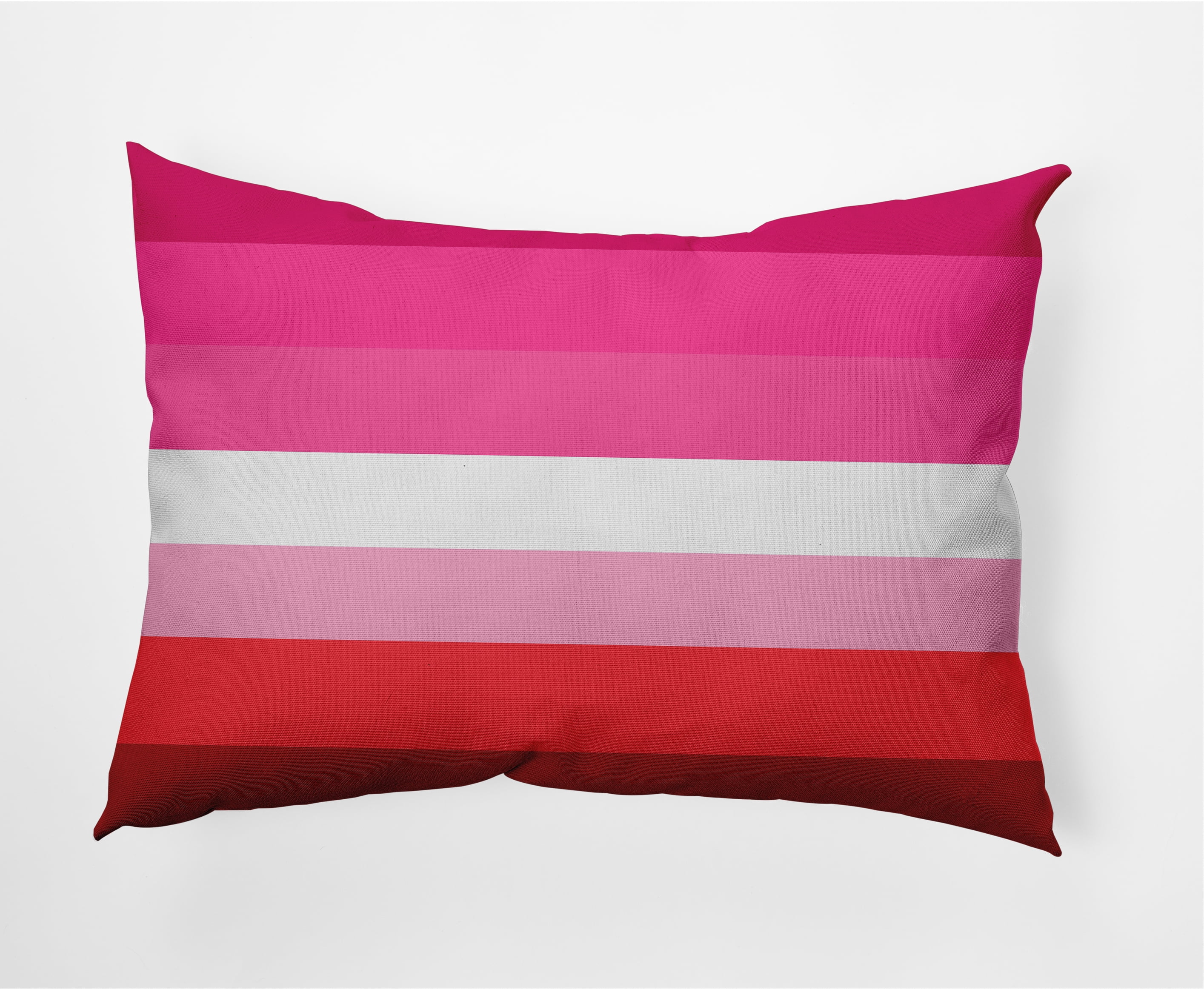 Simply Daisy 20" x 14" Contemporary Pride Day Polyester Decorative Lumbar Pillow