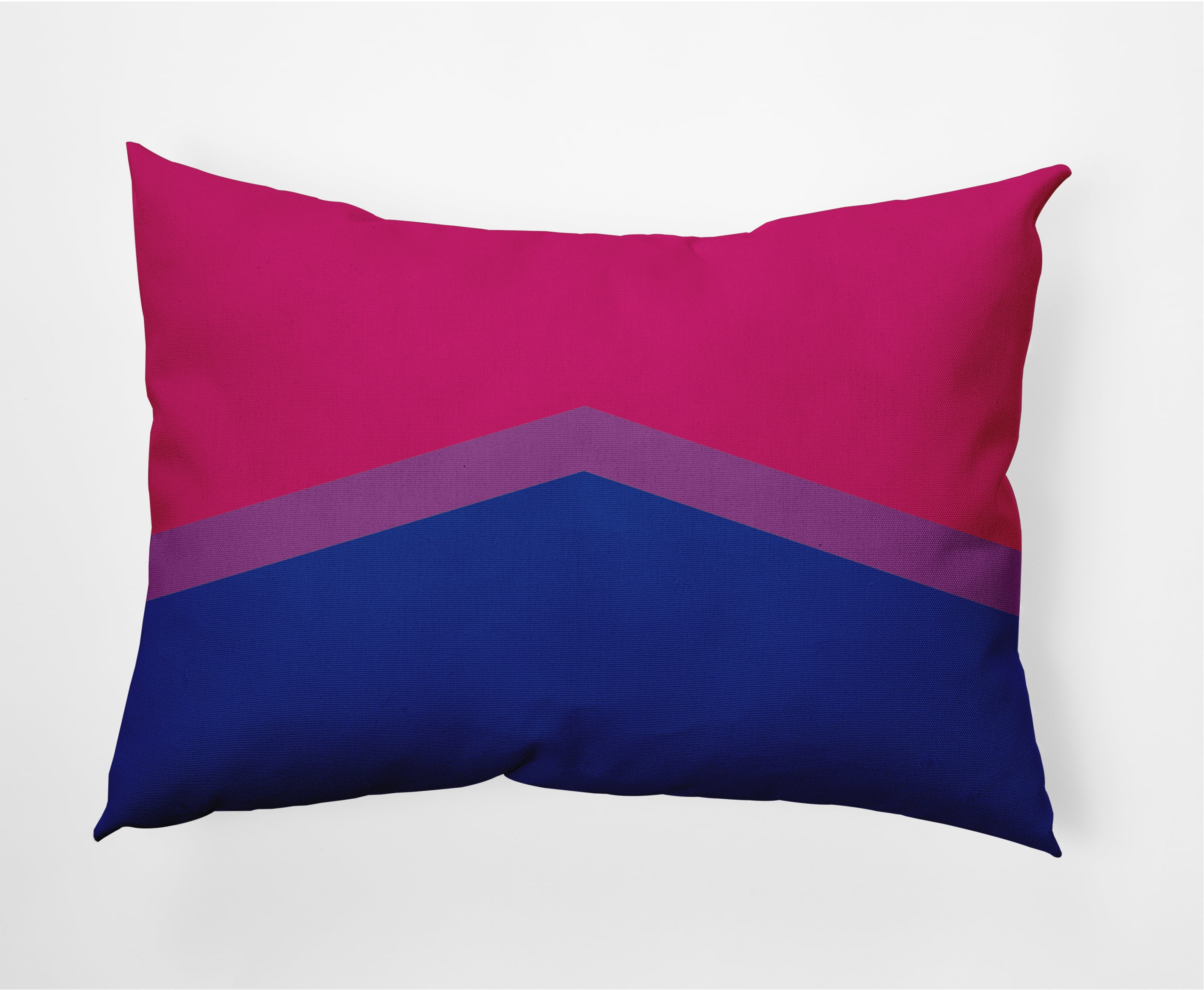 Simply Daisy 20" x 14" Contemporary Pride Day Polyester Decorative Lumbar Pillow