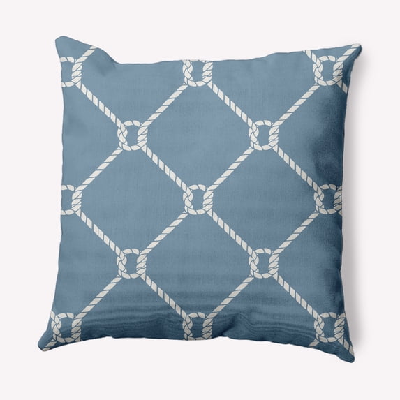 Simply Daisy 20" x 20" Ahoy! Nautical Decorative Indoor Pillow