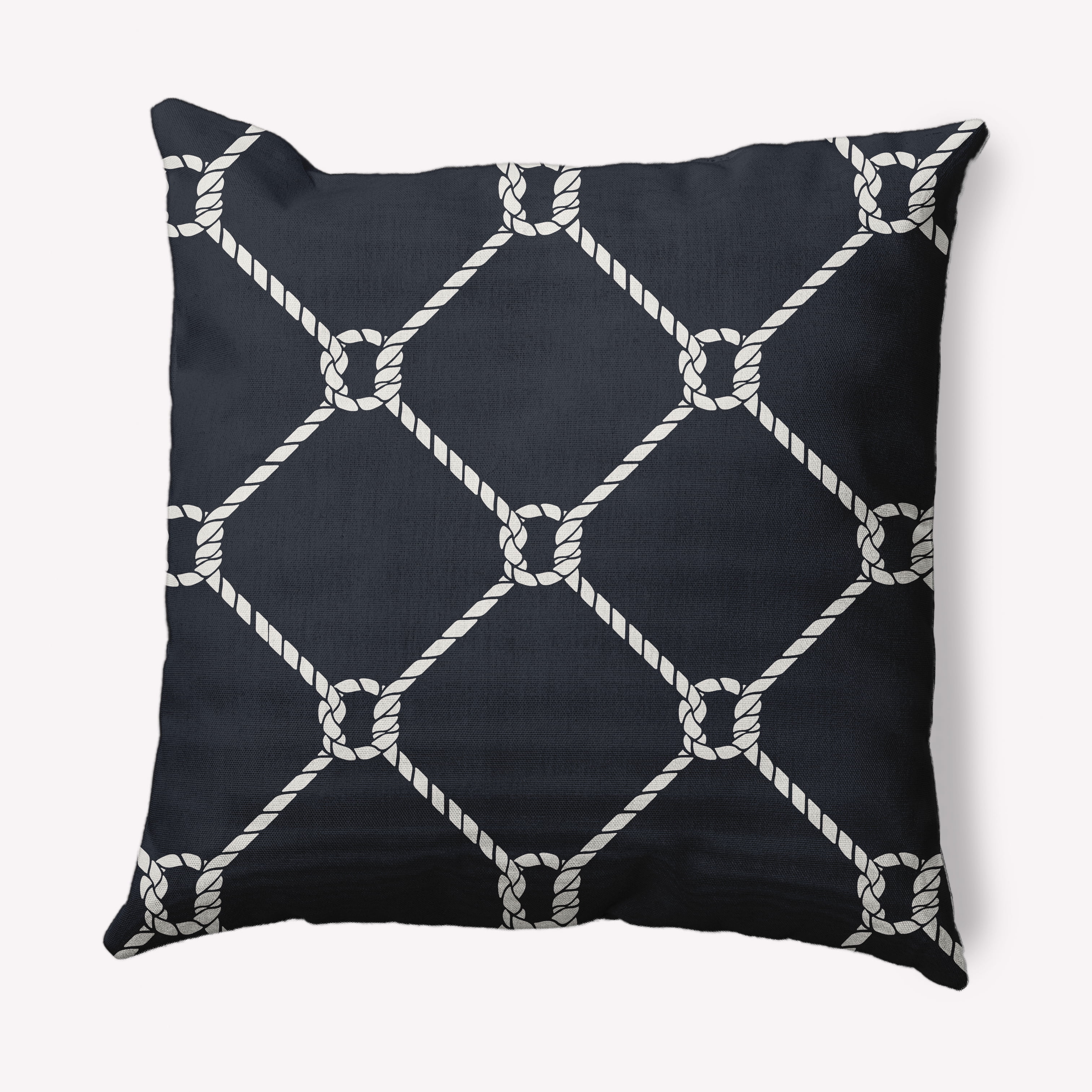 Simply Daisy 20" x 20" Ahoy! Nautical Decorative Indoor Pillow