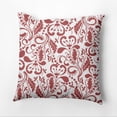 thumbnail image 1 of Simply Daisy 20" x 20" Aurora Polyester Indoor/Outdoor Throw Pillow, Coral, 1 of 3