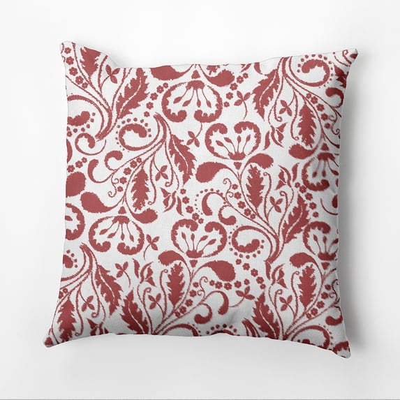 Simply Daisy 20" x 20" Aurora Polyester Indoor/Outdoor Throw Pillow, Coral