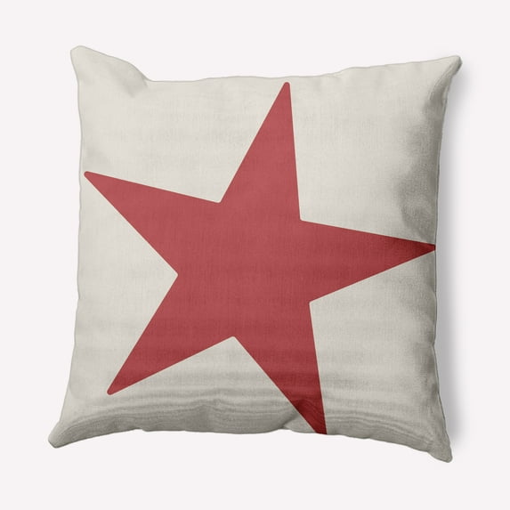 Simply Daisy 20" x 20" Big Star Nautical Decorative Indoor Pillow