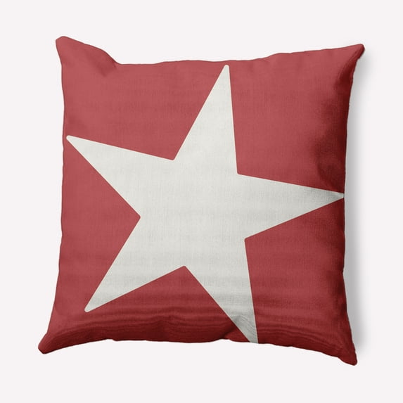 Simply Daisy 20" x 20" Big Star Nautical Indoor/Outdoor Throw Pillow