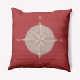 thumbnail image 1 of Simply Daisy 20" x 20" Compass Nautical Decorative Indoor Pillow, 1 of 3