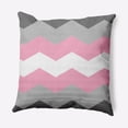 thumbnail image 1 of Simply Daisy 20" x 20" Contemporary Chevron Pride Day Polyester Throw Pillow, 1 of 3