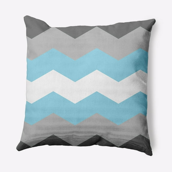 Simply Daisy 20" x 20" Contemporary Chevron Pride Day Polyester Throw Pillow