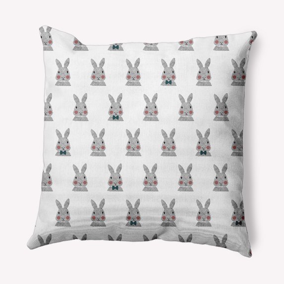 Simply Daisy 20" x 20" Easter Polyester Throw Pillow