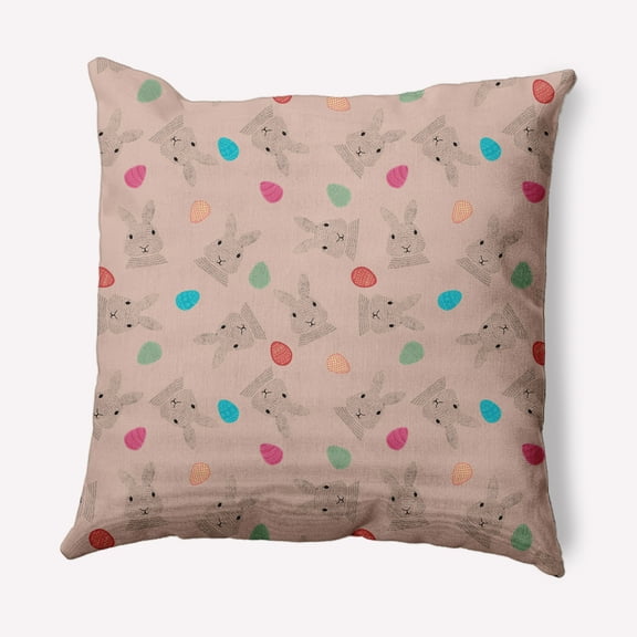 Simply Daisy 20" x 20" Easter Polyester Throw Pillow