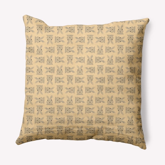 Simply Daisy 20" x 20" Easter Polyester Throw Pillow