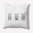 thumbnail image 1 of Simply Daisy 20" x 20" Easter Polyester Throw Pillow, 1 of 4